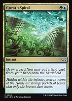 Glossy Finish Duskmourn: House of Horror Commander Growth Spiral ( #88 )