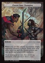 Matte Finish Duskmourn: House of Horror Commander Choose Your Champion ( #330 )