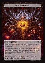 Matte Finish Duskmourn: House of Horror Commander I Am Duskmourn ( #334 )