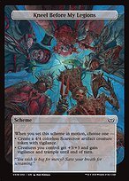 Matte Finish Duskmourn: House of Horror Commander Kneel Before My Legions ( #339 )