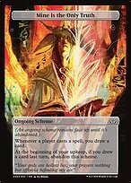 Matte Finish Duskmourn: House of Horror Commander Mine Is the Only Truth ( #340 )