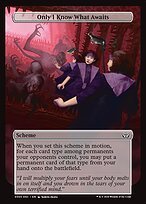 Matte Finish Duskmourn: House of Horror Commander Only I Know What Awaits ( #350 )