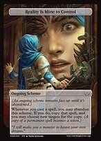 Matte Finish Duskmourn: House of Horror Commander Reality Is Mine to Control ( #354 )