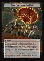 Matte Finish Duskmourn: House of Horror Commander Your Plans Mean Nothing ( #367 )