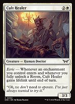 Glossy Finish Duskmourn: House of Horror Cult Healer ( #2 )