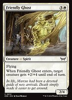 Glossy Finish Duskmourn: House of Horror Friendly Ghost ( #12 )