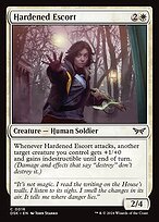 Glossy Finish Duskmourn: House of Horror Hardened Escort ( #16 )