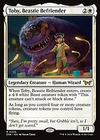 Glossy Finish Duskmourn: House of Horror Toby, Beastie Befriender ( #35 )