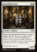 Glossy Finish Duskmourn: House of Horror Unsettling Twins ( #38 )