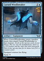 Glossy Finish Duskmourn: House of Horror Cursed Windbreaker ( #47 )