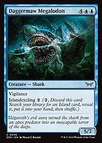 Glossy Finish Duskmourn: House of Horror Daggermaw Megalodon ( #48 )