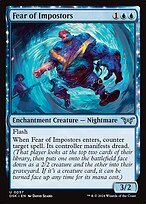 Glossy Finish Duskmourn: House of Horror Fear of Impostors ( #57 )