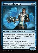 Glossy Finish Duskmourn: House of Horror Paranormal Analyst ( #69 )