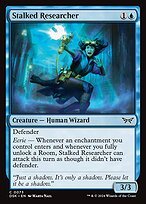 Glossy Finish Duskmourn: House of Horror Stalked Researcher ( #73 )