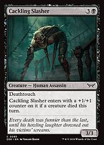 Glossy Finish Duskmourn: House of Horror Cackling Slasher ( #85 )