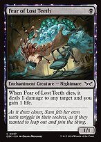 Glossy Finish Duskmourn: House of Horror Fear of Lost Teeth ( #97 )