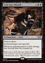Glossy Finish Duskmourn: House of Horror Grievous Wound ( #102 )