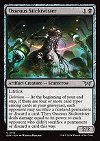 Glossy Finish Duskmourn: House of Horror Osseous Sticktwister ( #112 )