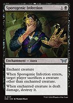 Glossy Finish Duskmourn: House of Horror Sporogenic Infection ( #117 )