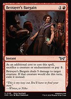 Glossy Finish Duskmourn: House of Horror Betrayer's Bargain ( #126 )