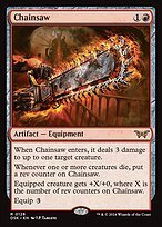 Glossy Finish Duskmourn: House of Horror Chainsaw ( #128 )
