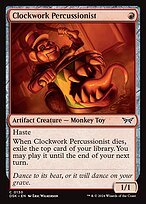 Glossy Finish Duskmourn: House of Horror Clockwork Percussionist ( #130 )