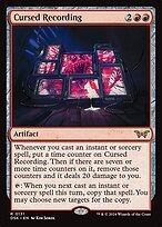 Glossy Finish Duskmourn: House of Horror Cursed Recording ( #131 )
