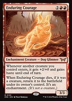 Glossy Finish Duskmourn: House of Horror Enduring Courage ( #133 )
