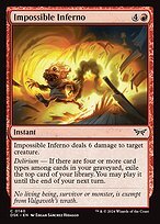 Glossy Finish Duskmourn: House of Horror Impossible Inferno ( #140 )