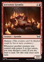 Glossy Finish Duskmourn: House of Horror Irreverent Gremlin ( #142 )