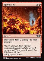 Glossy Finish Duskmourn: House of Horror Pyroclasm ( #149 )