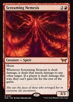 Glossy Finish Duskmourn: House of Horror Screaming Nemesis ( #157 )