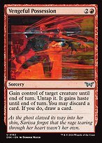 Glossy Finish Duskmourn: House of Horror Vengeful Possession ( #162 )