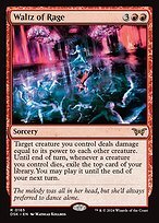 Glossy Finish Duskmourn: House of Horror Waltz of Rage ( #165 )