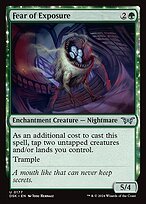 Glossy Finish Duskmourn: House of Horror Fear of Exposure ( #177 )