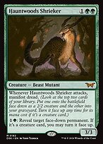 Glossy Finish Duskmourn: House of Horror Hauntwoods Shrieker ( #182 )