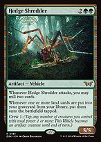 Glossy Finish Duskmourn: House of Horror Hedge Shredder ( #183 )