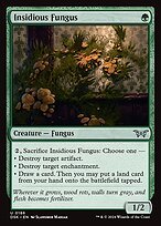 Glossy Finish Duskmourn: House of Horror Insidious Fungus ( #186 )