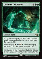 Glossy Finish Duskmourn: House of Horror Leyline of Mutation ( #188 )