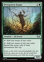 Glossy Finish Duskmourn: House of Horror Overgrown Zealot ( #193 )