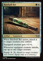 Glossy Finish Duskmourn: House of Horror Baseball Bat ( #209 )
