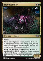 Glossy Finish Duskmourn: House of Horror Broodspinner ( #211 )