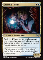 Glossy Finish Duskmourn: House of Horror Gremlin Tamer ( #215 )