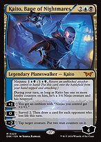 Glossy Finish Duskmourn: House of Horror Kaito, Bane of Nightmares ( #220 )