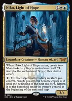 Glossy Finish Duskmourn: House of Horror Niko, Light of Hope ( #224 )