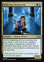 Glossy Finish Duskmourn: House of Horror Oblivious Bookworm ( #225 )