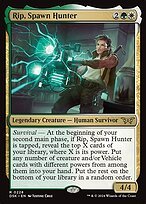 Glossy Finish Duskmourn: House of Horror Rip, Spawn Hunter ( #228 )