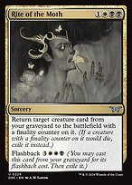Glossy Finish Duskmourn: House of Horror Rite of the Moth ( #229 )