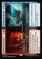 Glossy Finish Duskmourn: House of Horror Roaring Furnace // Steaming Sauna ( #230 )