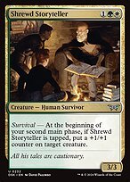 Glossy Finish Duskmourn: House of Horror Shrewd Storyteller ( #232 )